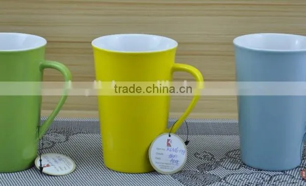 11OZ Enamel Butterfly Design Full Decal Print Coffee Cups, Shiny Surface New Bone China Mug, KL8009-329B photo-2