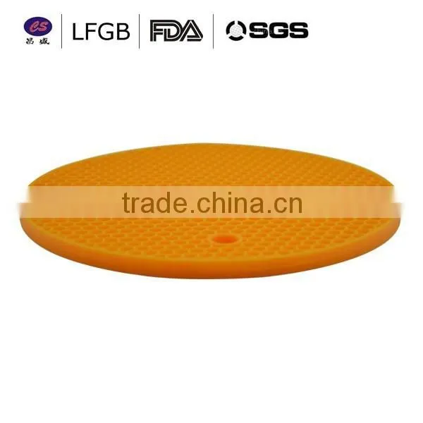 Food Grade Standard Eco-friendly Heat-Resistant Silicone Mat / Silicone Table Mat / Silicone Pot Mat China Factory photo-4