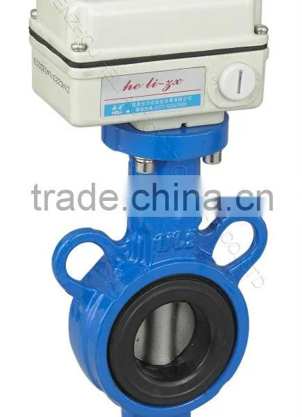 Electric Wafer WCB DN20 Butterfly Valve photo-2