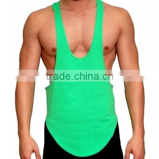100% Cotton Mens Gym Singlet Bodybuilding Singlet photo-2