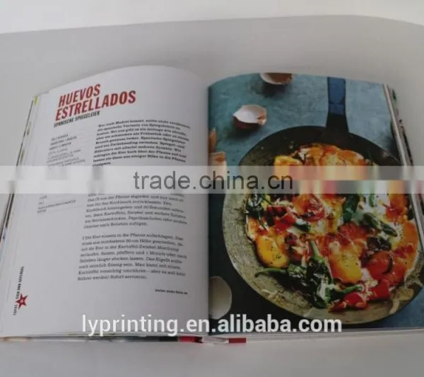 Printing High Quality Hard Cover Cookbook Books for Sale photo-4