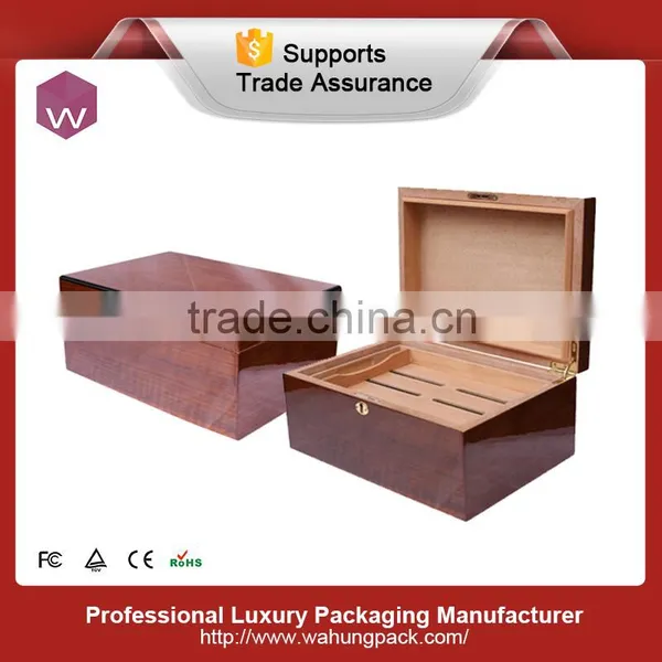 Wood Cigar Packing Boxes OEM Cigar Storage Box photo-3