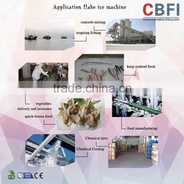 PLC System Industrial Flake Ice Maker Price With CE Certification photo-4