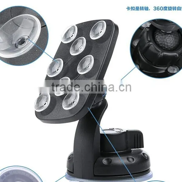 2014 New Improved # 1 Universal Car Mount Holder With Strongest Suction Power for Iphone ,Samsung,HTC,GPS Etc.
