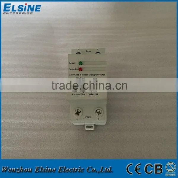 Home Use 20A Over Voltage and Under Voltage Protective Device With Automatic Re-cover photo-3