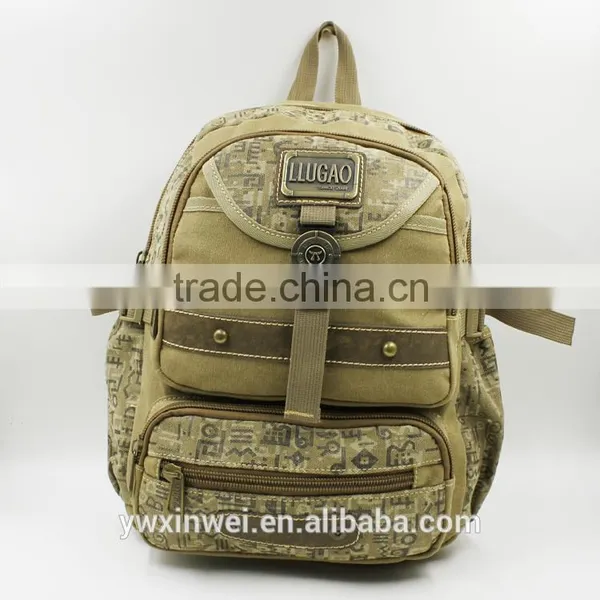 Leisure Travel Canvas Backpack,fashion ,fashion Canvas Backpack for School
