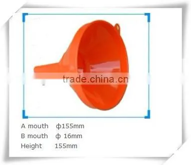 Hot Transparent Food Plastic Kitchen Oil Funnel Pl008