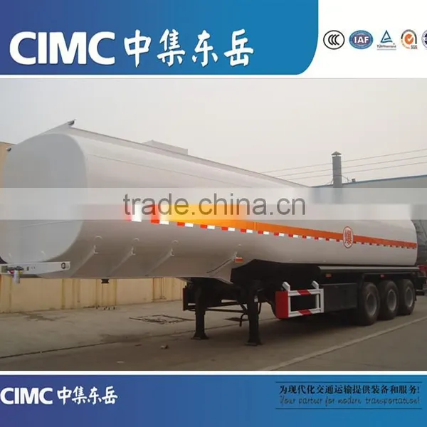CIMC Manufacture 38cbm Water Tanker Semi Trailer Trucks For Sale photo-2