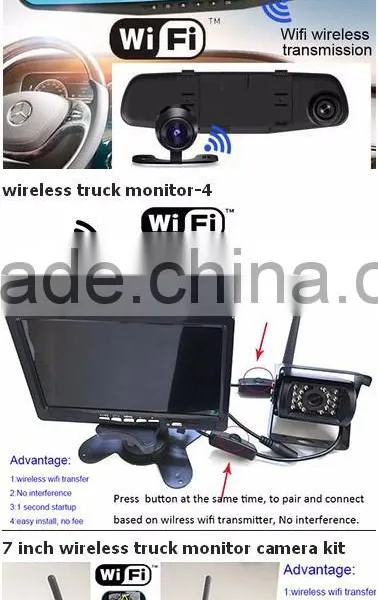 WR-MRR2722 Reverse Car Rear View Camera Monitor System for Municipal & Garbage Truck & Airport Vehicle photo-6