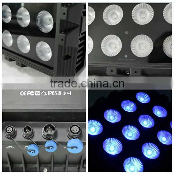 Rechargeable Battery Power IP65 12pcs 6in1 Wireless Dmx Outdoor Waterproof Led Par Light photo-5