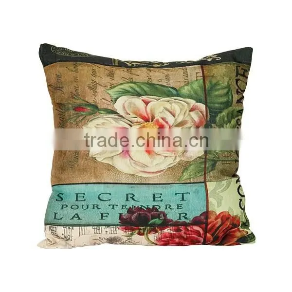 Vintage Decorative Room Linen Pillow photo-2