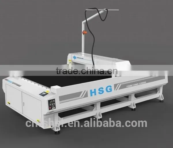 China Beyond Laser cutting 30mm acrylic and 2mm stainless steel co2 laser cutting machine factory