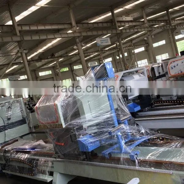 PVC Profile CNC Control Double Mitre Cutting Saw/aluminium Profile Double Head Cutting Machine photo-6