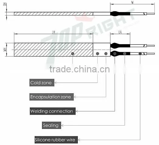 Silicon Nitride Ceramic Heating Element Water Heater for Liquid Heating photo-2