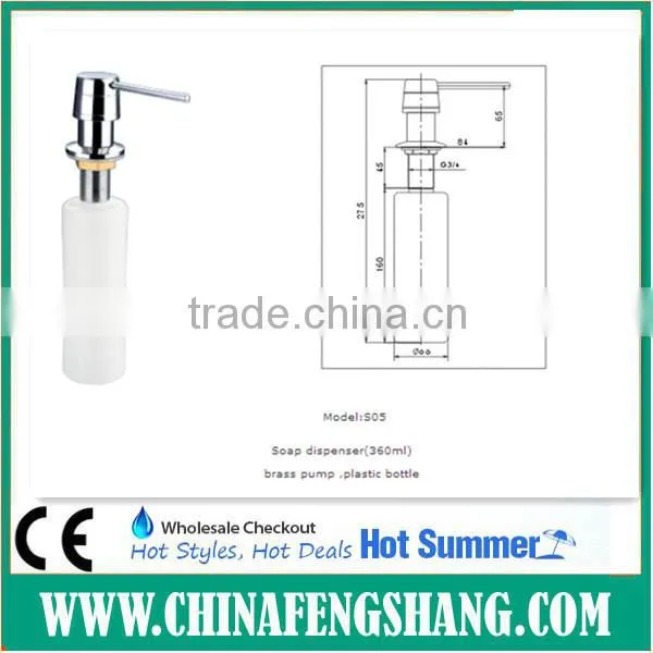 Manual Sink Liquid Soap Dispenser of Kitchen Accessory/hand Soap Dispenser