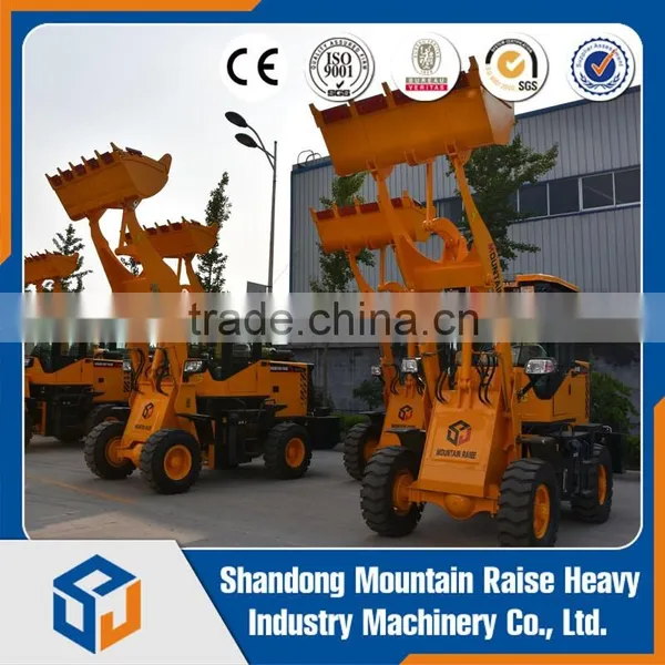 China 1 Ton New Mini Shovel 4DW Mini Wheel Loader for Farm photo-3