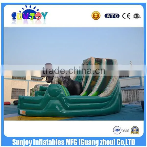 2016 Jungle Slide With Trees And Obstacle Maze Inflatable Obstacle Course photo-5