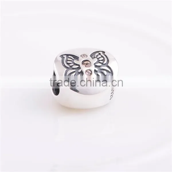 2016 Butterly Custom Design S925 Silver Charm Bracelet photo-5