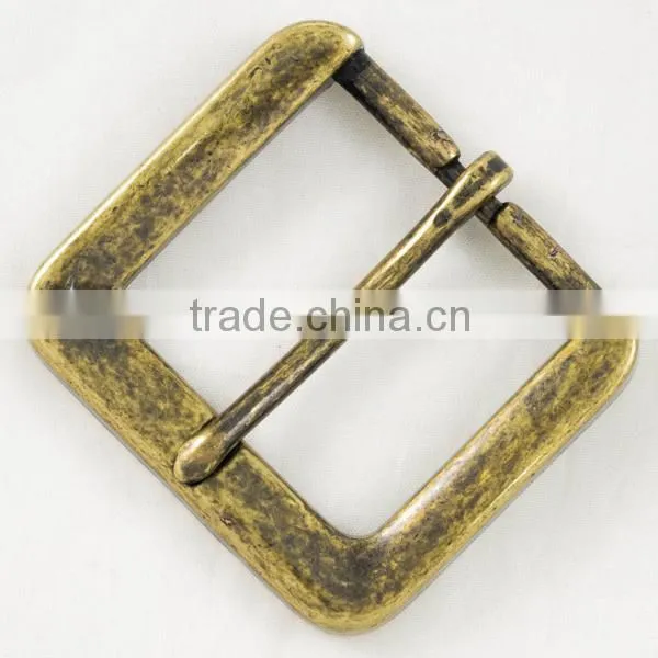 Wholesale Zinc Alloy Pin Brushed Silver Small Belt Buckles photo-5