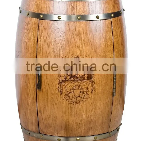OEM Design Wine Barrel Refrigerator photo-4