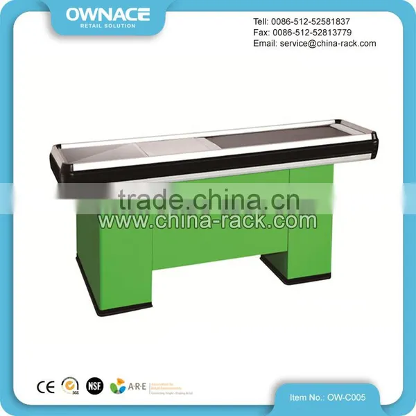 Hot Sale Supermarket Cashier Table for Sale photo-3