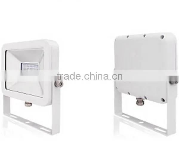 White Housing Ultrathin 10W Outdoor Led Flood Light 3years Warranty photo-3