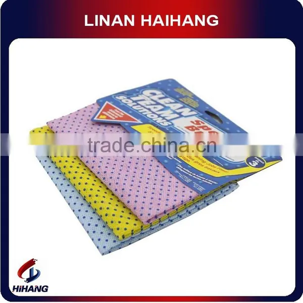 China Wholesale High Quality Nonwoven Wipes With pe Dots for Cleaning