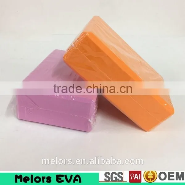 Melors Eco-friendly Yoga Block Exercise EVA YOGA Blocks and Bricks Yoga Block for Fitness photo-3