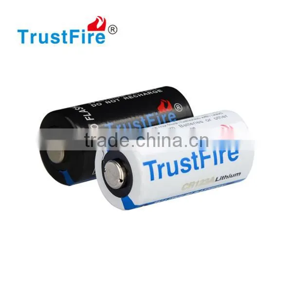 Trustfire Lithium Battery CR123A Disposable Batteries ,Li-ion Non-Rechargeable 1300mah Li-ion Batteries Made in China photo-5
