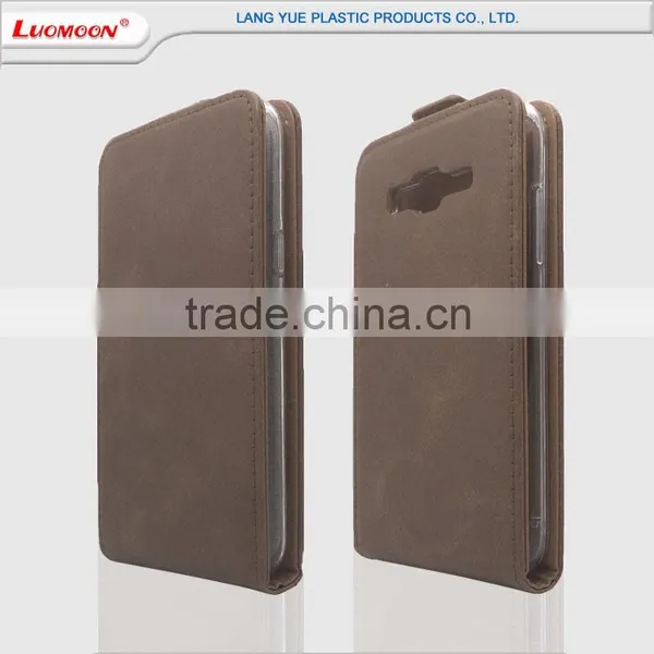 PU Leather Magnet Buckle Litchi Pattern Thin up and Down Flip Back Cover Case for Gionee s6 F103 photo-4