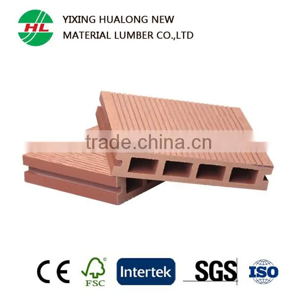 135x27mm Indonesian Wood Products / Wood Plastic Composite Production Line / Homemade Wood Products
