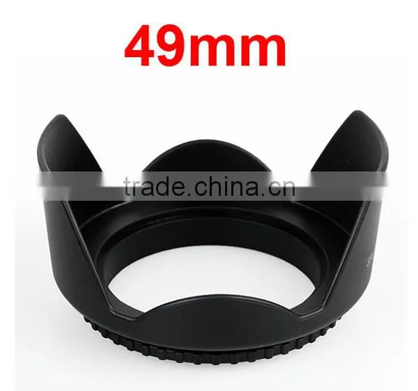 Factory Price Camera Lens Hood 49mm