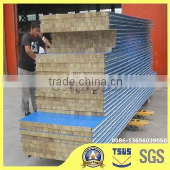 Exterior Wall 80kg/m3 Rock Wool Fireproof Insulation With Metal Coating photo-4