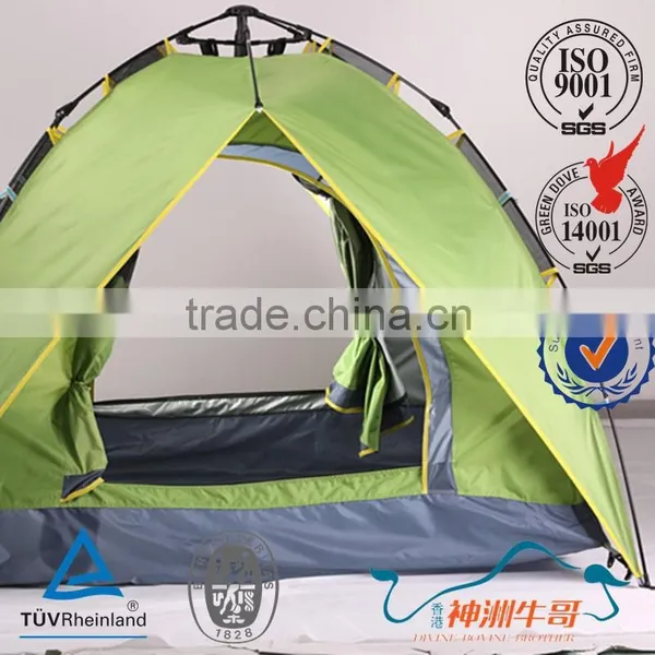 210D Oxford(silver Coated) Utralight Automatic Tents With Mosquito Net