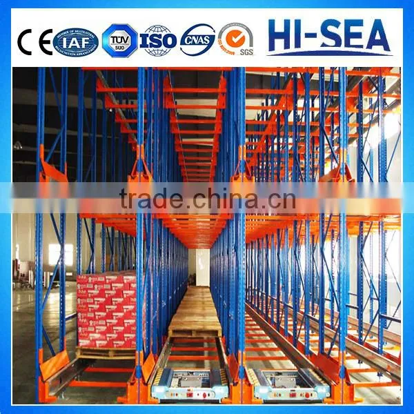Warehouse Automatic Heavy Duty Radio Shuttle Pallet Racking System photo-3