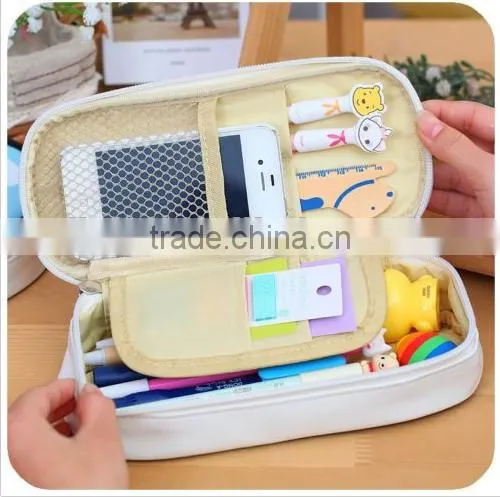 Hot Sell Fashion New Students Canvas Pencil Bag photo-4