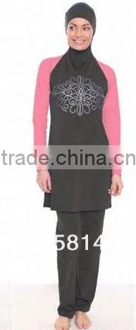 Customized Own Design Sublimation Printing Swimwear for Muslim Women photo-3