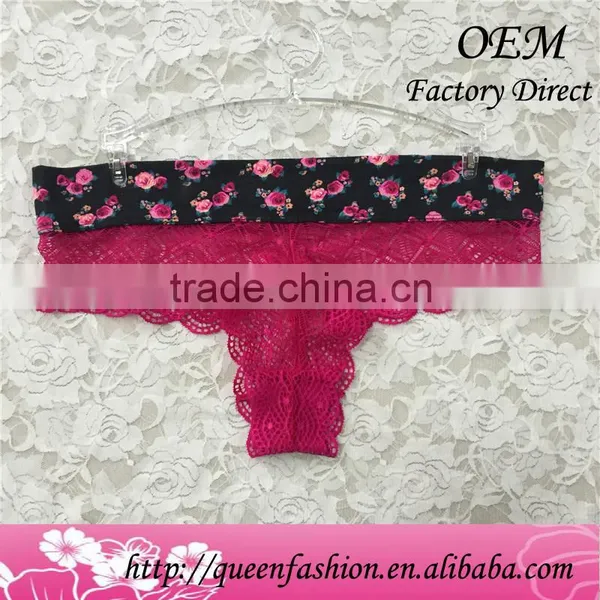 Popular Best Sell Hot Women Saxy Panty Girl Underwear Panty Models Lingerie Panties