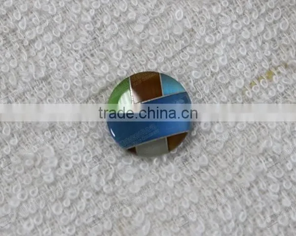 Colorful Gemstone Mosaic,gemstone Cuff Buttons photo-2