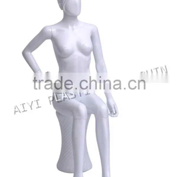New Arrival!!! Realistic Sitting Female Mannequin photo-5