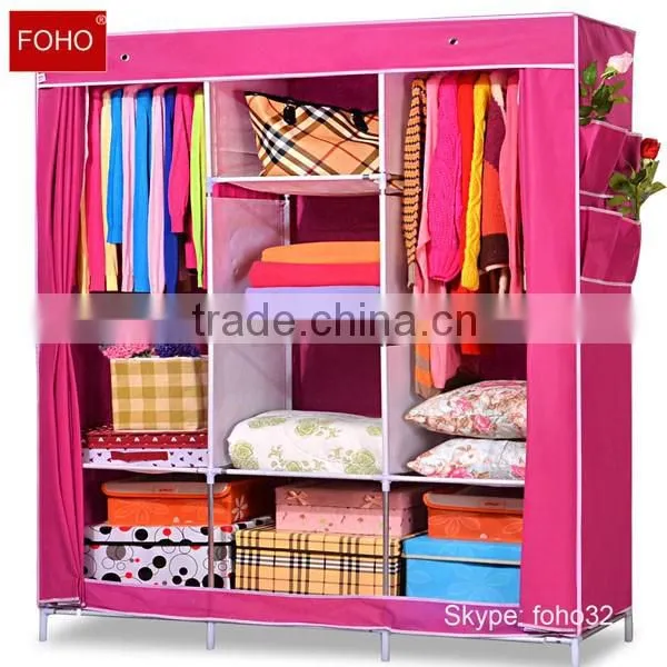 Easy to Assemble Design of Bedroom Wardrobe Simple Design Bedroom Wardrobe Design (FH-CS0505 ) photo-2