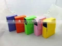 Shinny pu Leather Cigarette Case Cigarette Holder Leather Pouch for Cigarette Pack
