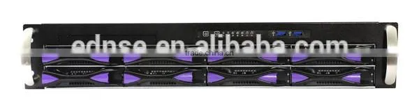 2u 8 Bays 650mm Length Rack Mount Server Chassis photo-3