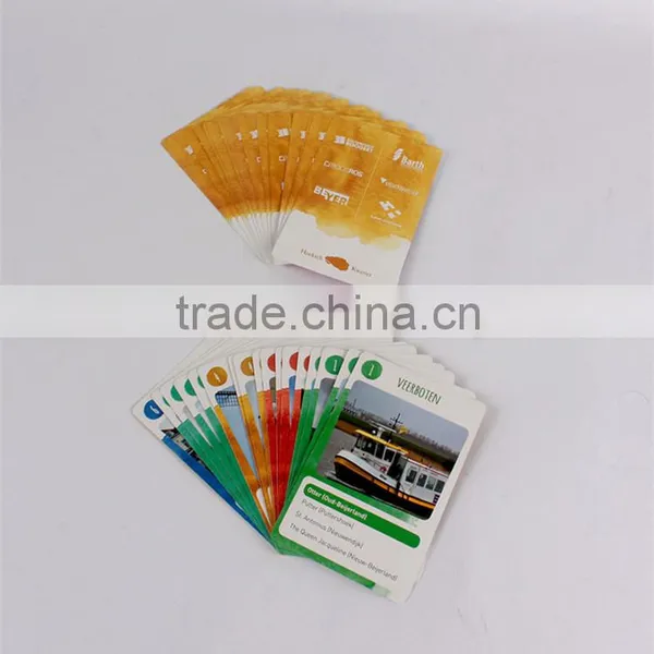 Colorful Paper Playing Cards Printing English Word Cards photo-3