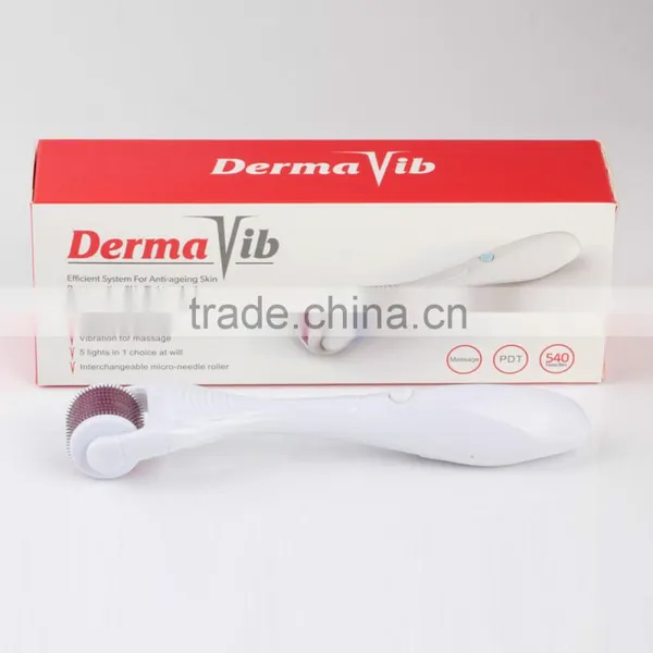 Micro Needle LED Derma Roller for Skin Tightening Derma Vib photo-5