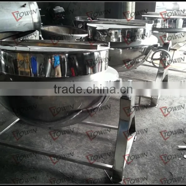 Stainless Steel Jacketed Boiling Mixing Tank photo-3