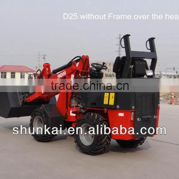 Chinese CE 4WD Good Quality Mini Wheel Loader photo-2