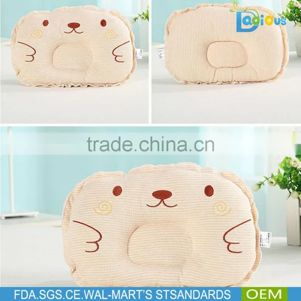 Baby Pillow For Newborn Organic Cotton Protection for Flat Head Syndrome photo-6