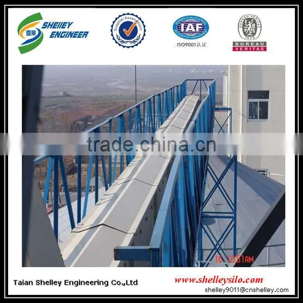 Grain Conveying Rubber Belt Conveyor System Price photo-2