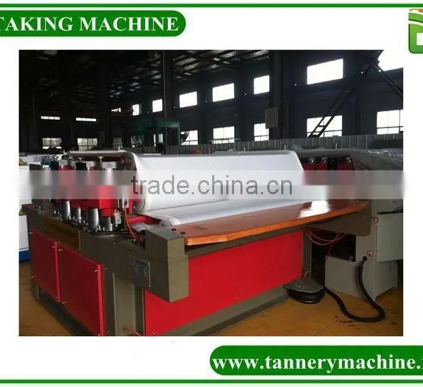 Sheep Goat Skin Machine Dry Leather Vibration Staking Machine photo-4